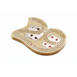 Large "29" 3 Track Cribbage Board image 0